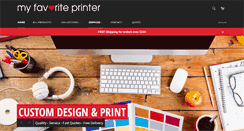 Desktop Screenshot of myfavouriteprinter.com.au